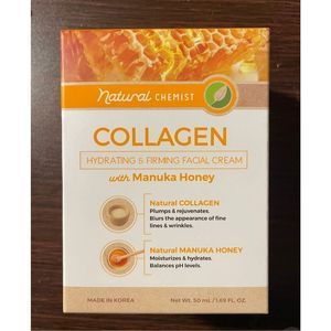 Natural Chemist Collagen |  Hydrating & Firming Facial Cream w/ Manuka Honey | 1